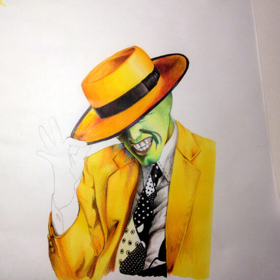 the mask
